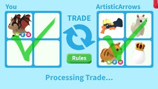 WHAT PEOPLE TRADE FOR A NEON BAT DRAGON PART 2!(I ACCEPTED)~Roblox Adopt Me||Strawberry Butterflyx❤︎