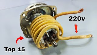 Top 15 magnetic generator use big copper wire