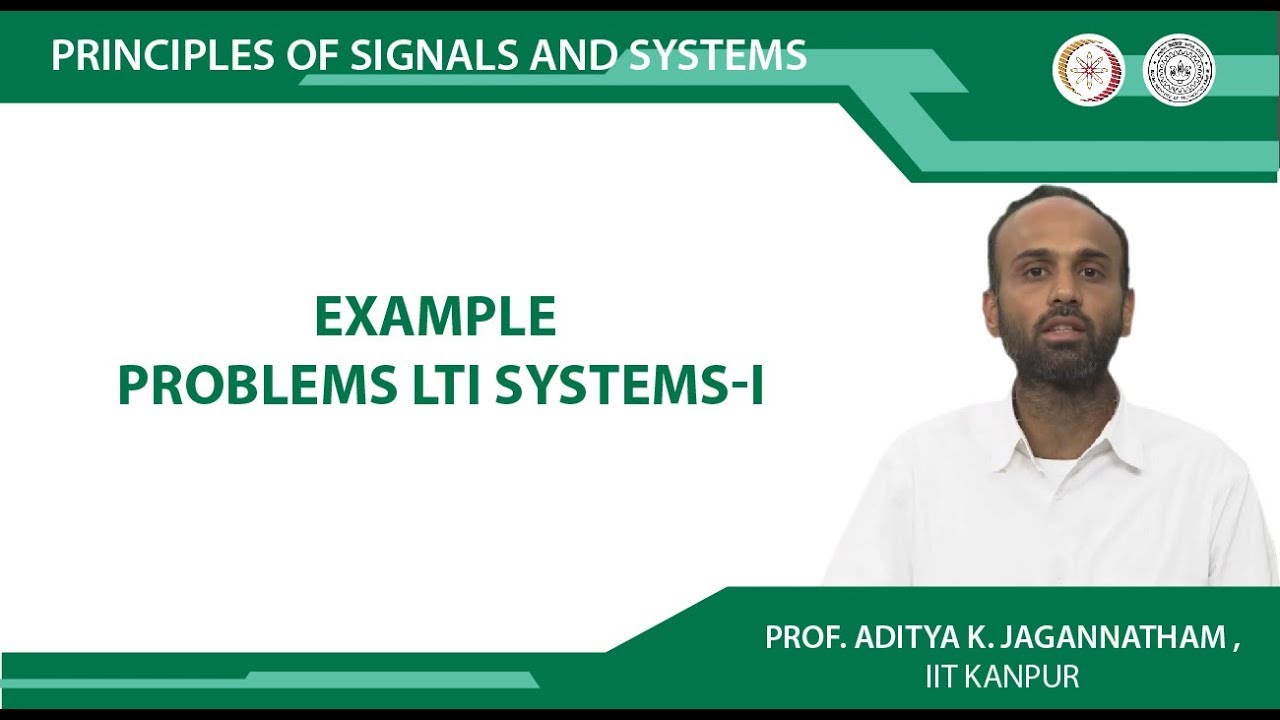 Example Problems LTI Systems-I - YouTube