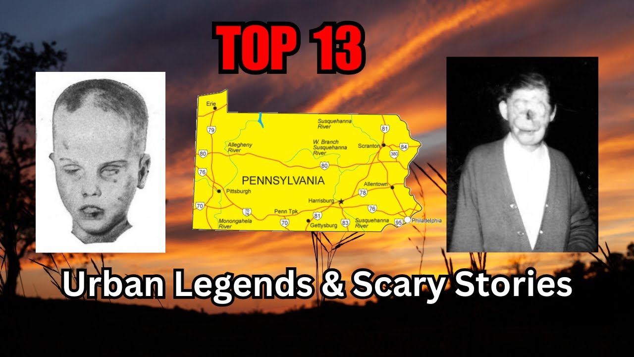 Top 13 Creepy Pennsylvanian Urban Legends & Scary Stories - YouTube