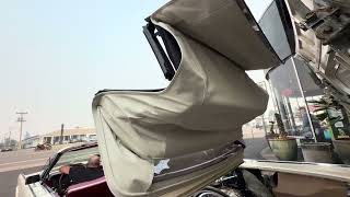 1962 Lincoln Continental Convertible - Top Operation