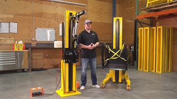 The HardyLifts System: GoLift & FlexLift (Stationary & Mobile Material Handling Solutions)