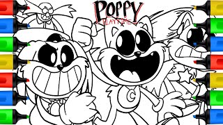 SMILING CRITTERS, but they're SONIC!? Poppy Playtime 3 Animation /POPPY PLAYTIME new coloring book