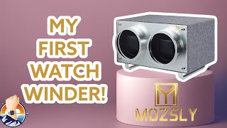 Moszly Watch Winder Unboxing! My First Watch Winder! #sponsored #watchwinder