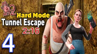 Escape Tunnel In (2:16) WORLD RECORD 😱 - Mr Meat 2 - Hard Mode Speedrun Gameplay Walkthrough Part 4 screenshot 4