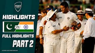 The Ultimate Rivalry: India vs Pakistan 1st Test 1999 | Match Highlights (Part 2)