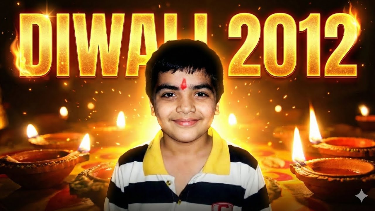 BACHPAN KI DIWALI YAAD AA GAYI ❤️ | DIWALI 2012 THROWBACK COMPILATION 🔥..