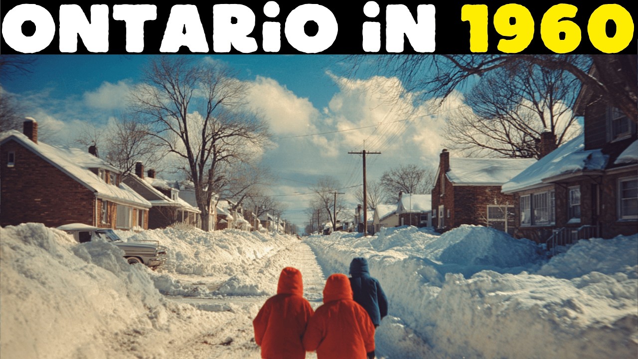Какой на самом деле была жизнь в Онтарио в 1960-х годах 🇨🇦