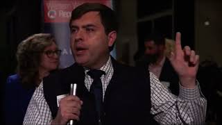 Luke Farley speaks up for Medical Freedom at Western Wake Republican Club