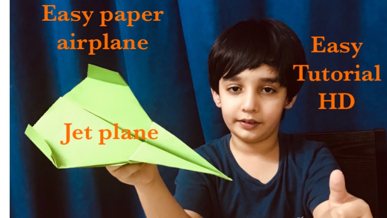 How to make paper airplane/paper jet plane/origami ninja star