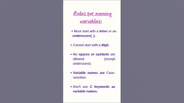 🔥 Don’t Use These Variable Names in C!
