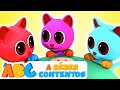 ABC Espanol | Tres Gatitos Perdieron Sus Guantes - Canciones Infantiles