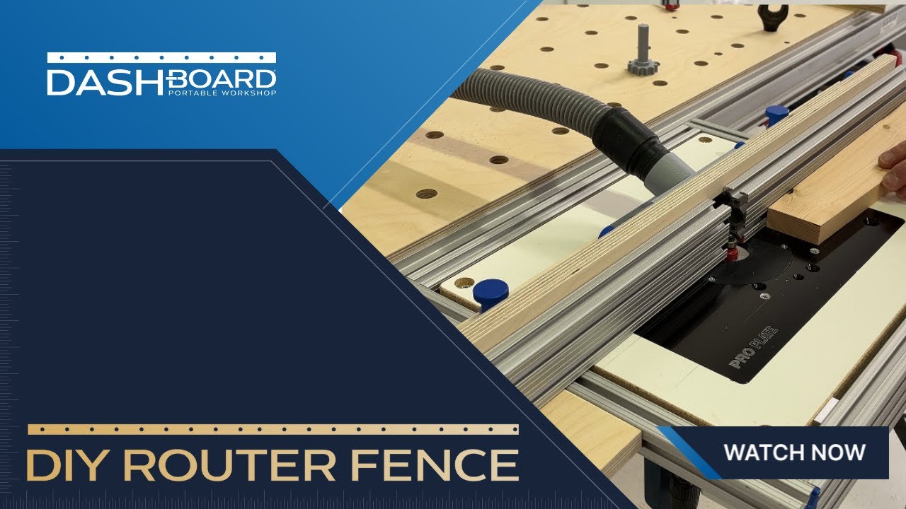 The DIY Router Fence - YouTube