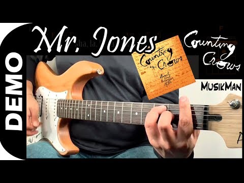 MR. JONES 🎸 - Counting Crows / GUITAR Cover / MusikMan N°042