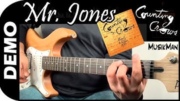 MR. JONES 🎸 - Counting Crows / GUITAR Cover / MusikMan N°042