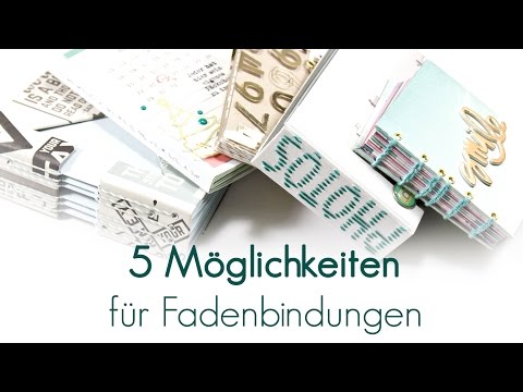 Video: 5 Möglichkeiten, Bücher zu binden