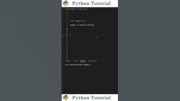 Sin/Cos/Tan In Numpy | Python Tutorial