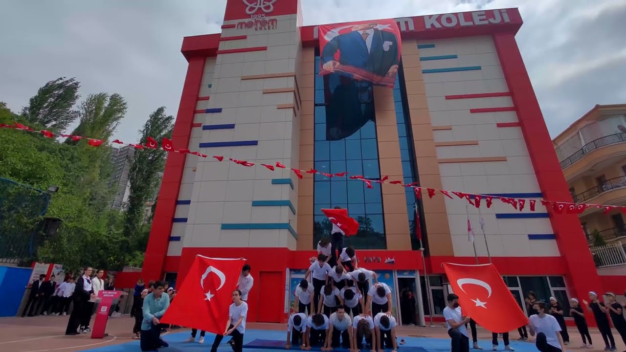 Meltem Koleji 19 Mayıs Atatürk'ü Anma Gençlik ve Spor Bayramı Gösterisi