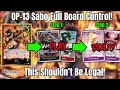 OP 13 I Have Already Solved The New Sabo Leader OP 13 I Have Already Solved The New Sabo Leader