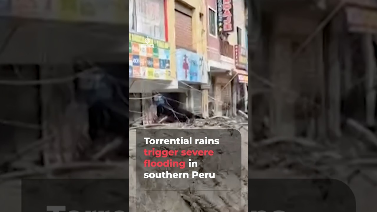 جنوب بيرو يغرق بعد هطول أمطار غزيرة