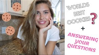 WORLDS BEST COOKIES?? + ANSWERING YOUR QUESTIONS // KARA