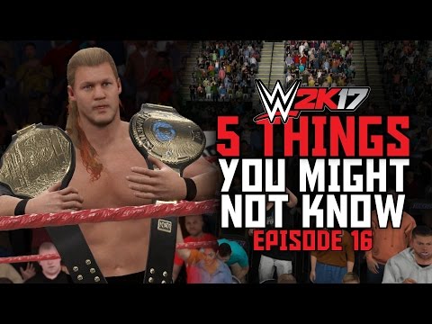 WWE 2K17-あなたが知らないかもしれない5つのこと！ ＃16（ラダーのヒント、ボーナスOMG、隠された動きなど）