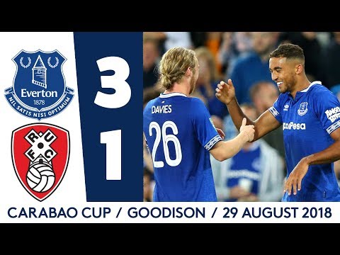 CALVERT-LEWIN STUNNER! | EVERTON 3-1 ROTHERHAM