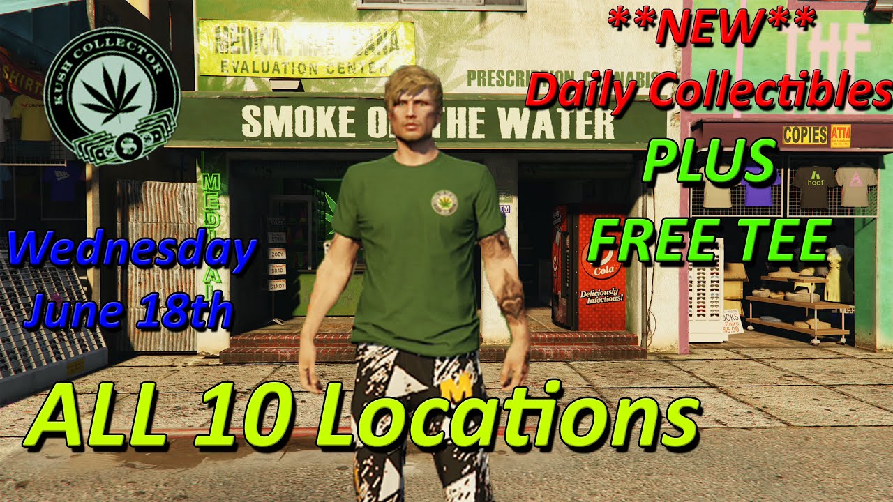 NEW Smoke On The Water Daily Collectible All 10 Locations 