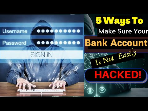 ভিডিও: এই সংযোগে, ব্যাংক অ্যাকাউন্টটি ব্লক করতে পারে