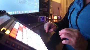 Friday Night Live Improvised Jam #2 Ableton PUSH 10 Minutes Against The Clock