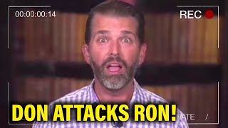 Don Jr. LOSES IT and GOES NUCLEAR on Ron DeSantis