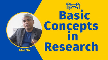 Basic Process/Concepts in Research MPC 005 Block 1 Unit 1