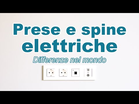 Video: Come utilizzare le prese elettriche in Europa