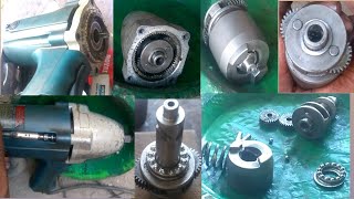 Power Tools Electric wrench repair || Master craft impact wrench parts, Repair || impact gun repair