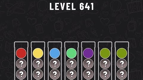 Ball Sort Puzzle Level 641 #ballsortpuzzle #ballsortpuzzlegameplay #puzzlegame #mobilegames