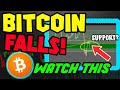 BITCOIN PRICE FALLS AND THIS IS THE CHART YOU NEED TO WATCH!