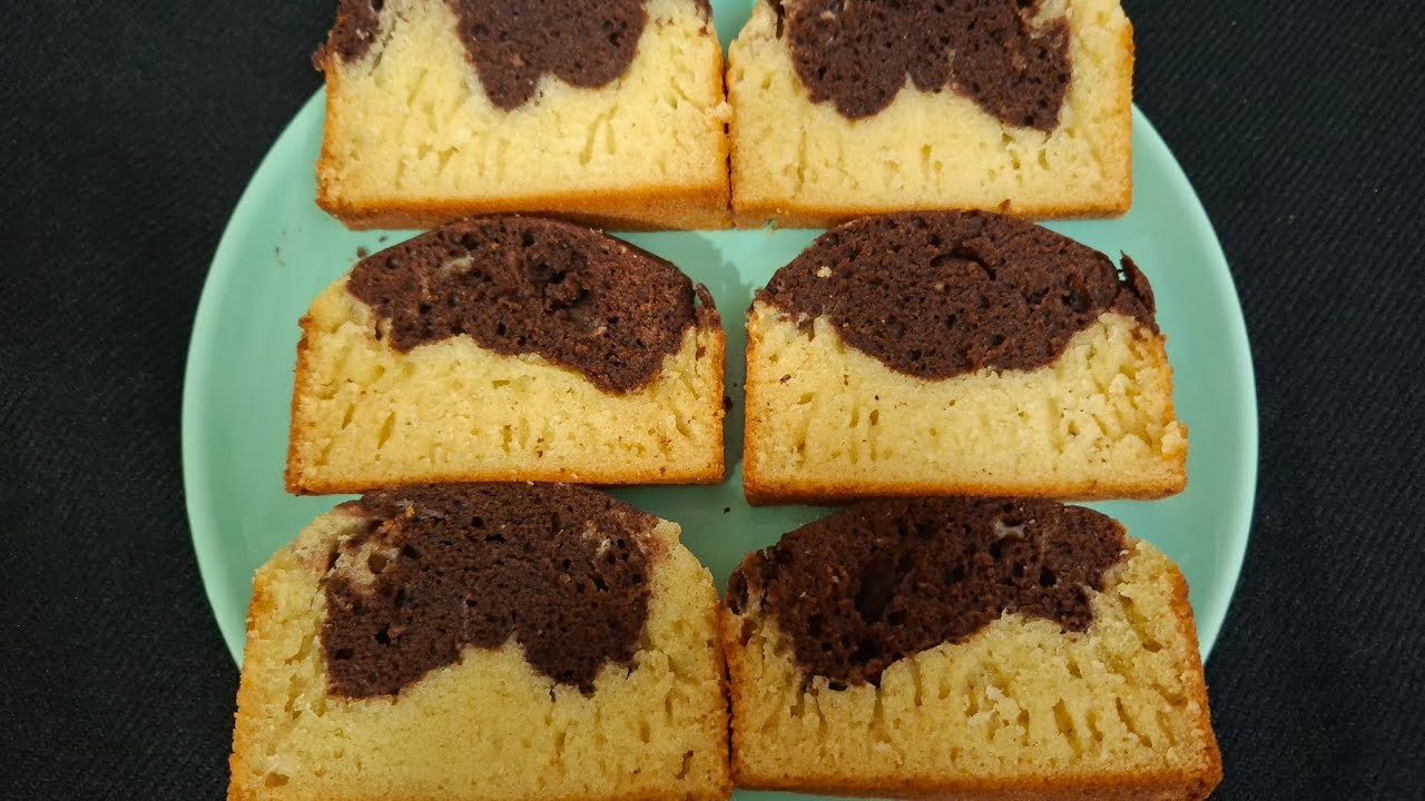 Vanilla &chocolate flavour cake recipe |ভ্যানিলা আর চকলেট ফ্লেবার মিক্স কেক রেসিপি 🥧🍫