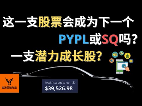 这一支股票会成为下一个PYPL或SQ吗? 一支潜力成长股? 下周大盘走势分析!【美股分析】