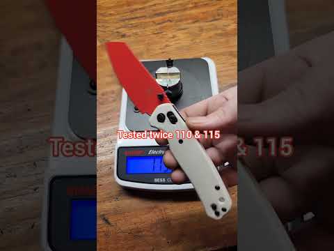 Bestechman Cicada's Wing Sharpness Test!