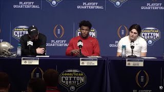 Ryan Day, Julian Sayin, Ohio State Cotton Bowl Postgame Press Conference Vs. Miami Fire Ryan Day