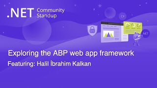 ASP.NET Community Standup - Exploring the ABP web app framework screenshot 3