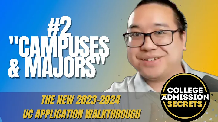 New UC Application Breakdown: "Campuses and Majors" 🏫