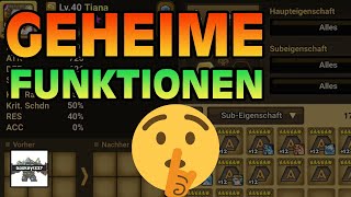 DIESE VERSTECKTEN FUNKTIONEN SOLLTET IHR KENNEN | SUMMONERS WAR DEUTSCH