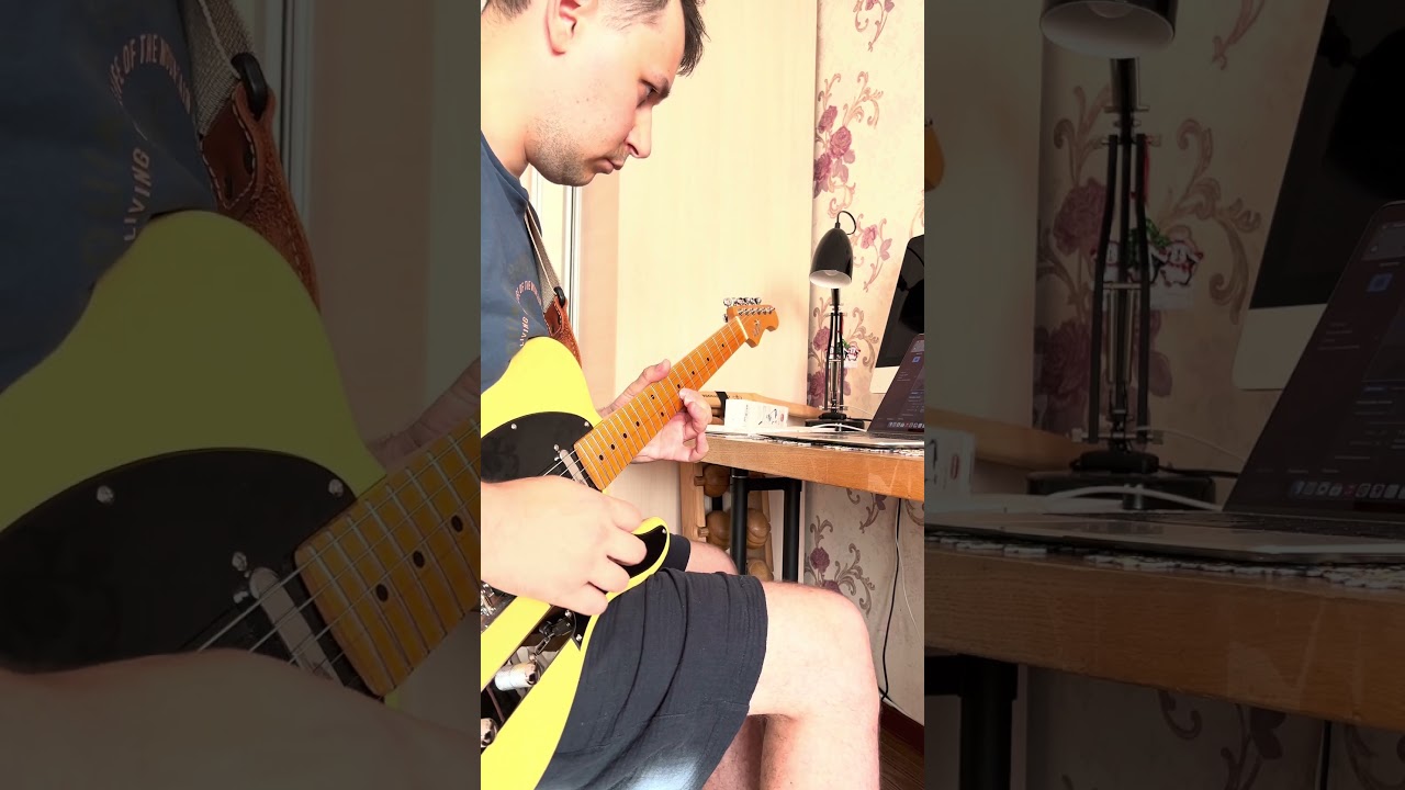 Afraid to Shoot Strangers (guitar part cover) - Iron Maiden 