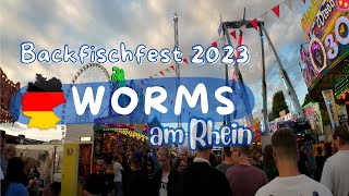 Wormser Backfischfest 2023 Worms am Rhein German tradit... | Doovi