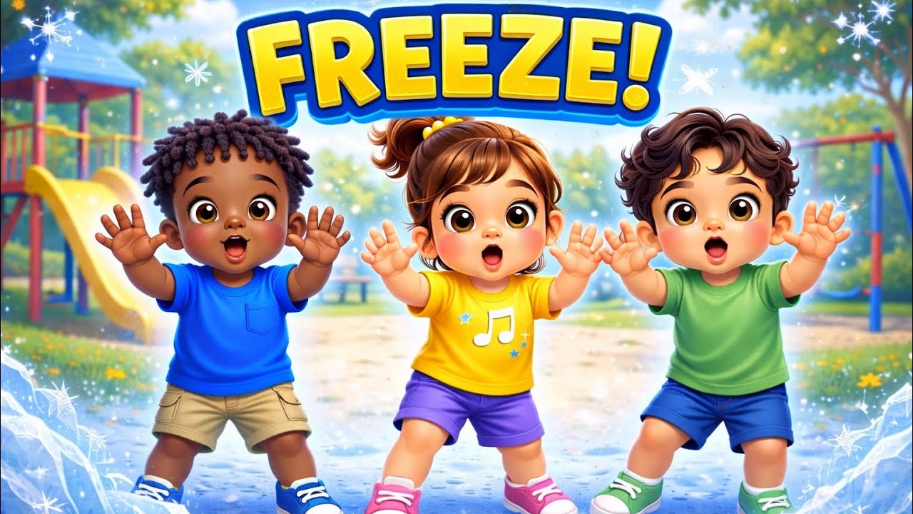 Freeze Dance for Kids 🧊 | Fun Movement Game | Freeze & Move Song - YouTube