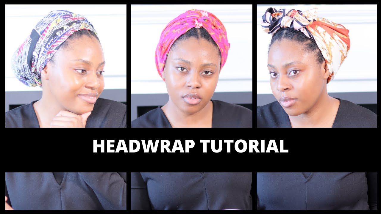 10 Easy Simple and Quick Headwrap Tutorial | Beginner Friendly - YouTube