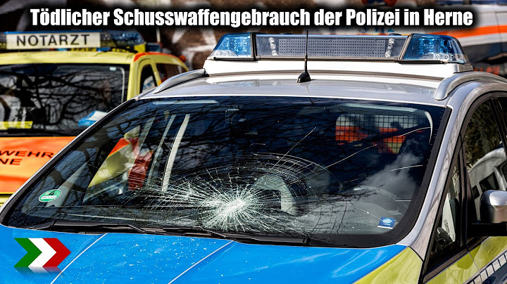 Herne: Polizei erschießt Messer-Mann in Hausflur