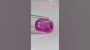 Natural Burma Ruby 7.45 Carat | Certified Original Burmese Manik Stone, Power,Beauty & Rarity #ruby