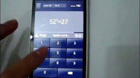 Math Tricks - Single game - To the bitter end - level 15 (Number Keyboard)